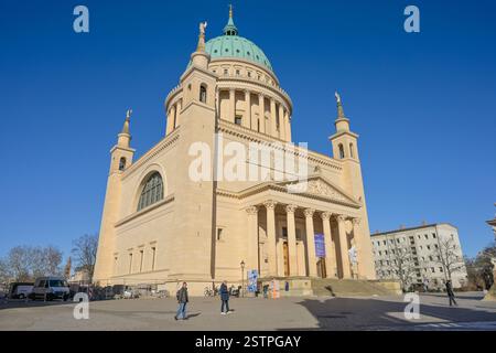 Nikolaikirche, Am Alten Markt, Potsdam, Brandenburg, Deutschland Stockfoto