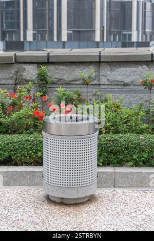 Abfalleimer Hongkong Stockfoto