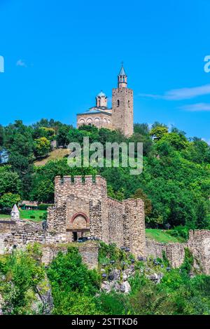 Die Festung Tsarevets in Veliko Tarnovo, Bulgarien Stockfoto