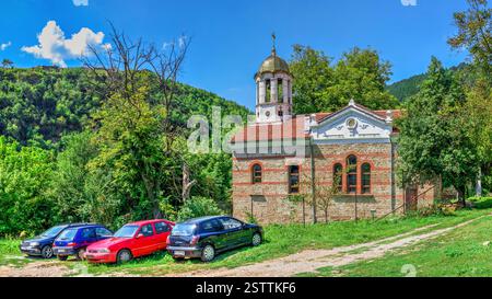 Die orthodoxe Himmelfahrt-Kirche in Veliko Tarnovo, Bulgarien Stockfoto