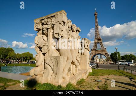 Eiffelturm Stockfoto