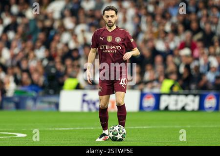 Madrid, Spanien. Februar 2025. Barcelona, Spanien, 19. Februar 2024: Während des Fußballspiels der UEFA Champions League zwischen Real Madrid CF und Manchester City FC im Santiago Bernabeu Stadion in Madrid, Spanien (Judit Cartiel/SPP) Credit: SPP Sport Press Photo. /Alamy Live News Stockfoto
