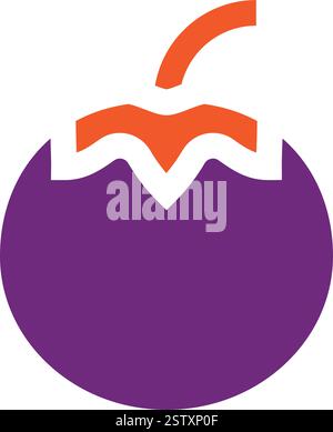 Illustration Des Symbols „Tomatenvektor“ Stock Vektor