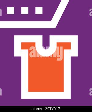 Reinigungsservice Website Vektorsymbol Design Illustration Stock Vektor