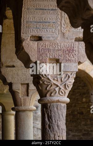 Kloster der ehemaligen Kathedrale von San Vicente Stockfoto