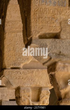 Kloster der ehemaligen Kathedrale von San Vicente Stockfoto