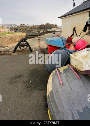 Bude und sein Kanal Stockfoto