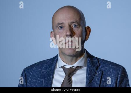 Brüssel, Belgien Februar 2025. Pieter Jan Sonck wurde während einer Pressekonferenz von Kinepolis zur Vorstellung der Ergebnisse des Jahres 2024 am Donnerstag, den 20. Februar 2025 in Brüssel vorgestellt. BELGA FOTO NICOLAS MAETERLINCK Credit: Belga News Agency/Alamy Live News Stockfoto