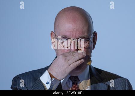 Brüssel, Belgien Februar 2025. Pieter Jan Sonck wurde während einer Pressekonferenz von Kinepolis zur Vorstellung der Ergebnisse des Jahres 2024 am Donnerstag, den 20. Februar 2025 in Brüssel vorgestellt. BELGA FOTO NICOLAS MAETERLINCK Credit: Belga News Agency/Alamy Live News Stockfoto