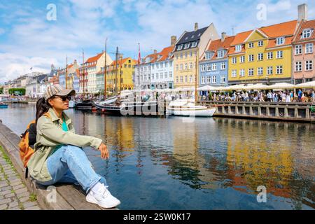 Kopenhagener Kanal Reflexionen Stockfoto