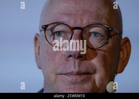 Brüssel, Belgien Februar 2025. Pieter Jan Sonck wurde während einer Pressekonferenz von Kinepolis zur Vorstellung der Ergebnisse des Jahres 2024 am Donnerstag, den 20. Februar 2025 in Brüssel vorgestellt. BELGA FOTO NICOLAS MAETERLINCK Credit: Belga News Agency/Alamy Live News Stockfoto