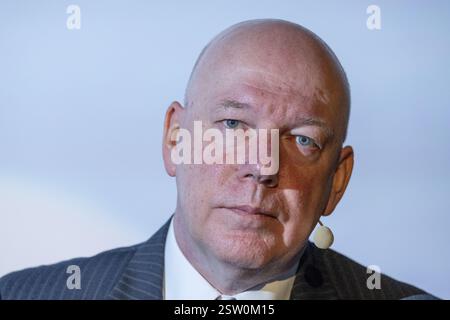Brüssel, Belgien Februar 2025. Pieter Jan Sonck wurde während einer Pressekonferenz von Kinepolis zur Vorstellung der Ergebnisse des Jahres 2024 am Donnerstag, den 20. Februar 2025 in Brüssel vorgestellt. BELGA FOTO NICOLAS MAETERLINCK Credit: Belga News Agency/Alamy Live News Stockfoto