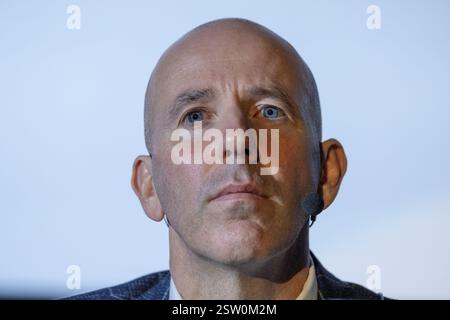 Brüssel, Belgien Februar 2025. Pieter Jan Sonck wurde während einer Pressekonferenz von Kinepolis zur Vorstellung der Ergebnisse des Jahres 2024 am Donnerstag, den 20. Februar 2025 in Brüssel vorgestellt. BELGA FOTO NICOLAS MAETERLINCK Credit: Belga News Agency/Alamy Live News Stockfoto