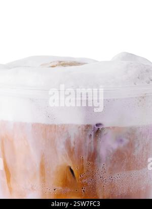 Bubble Milchtee mit Tapioka-Bällchen Stockfoto