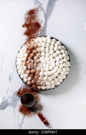 Hausgemachtes glutenfreies Tiramisu traditionelles italienisches Dessert Stockfoto