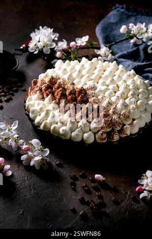 Hausgemachtes glutenfreies Tiramisu traditionelles italienisches Dessert Stockfoto