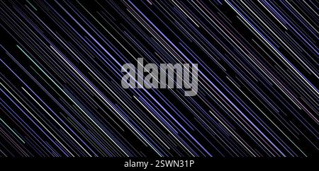 Streifenlinie Neigungsstil dunkel, mehrfarbig mit geraden Linien, schwarzem Hintergrund für Seitenüberschriften, Webbanner, E-Commerce-Schilder im Einzelhandel Stock Vektor