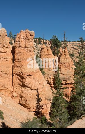 Blick vom Peek-a-Boo Trail Stockfoto