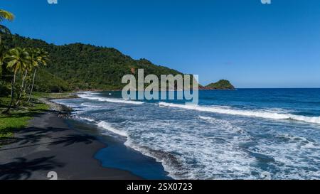 Rosalie Bay Öko-Resort Stockfoto