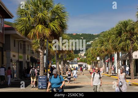 Road Town, Tortola Britische Jungferninseln Stockfoto
