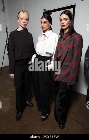 London, Großbritannien. Februar 2025. INF SS25 London Fashion WeekLondon Fashion Week, Ready to Wear, Frühling Sommer 2025, 21. Februar 2025 in London, England. CAP/GOL © GOL/Capital Pictures Credit: Capital Pictures/Alamy Live News Stockfoto