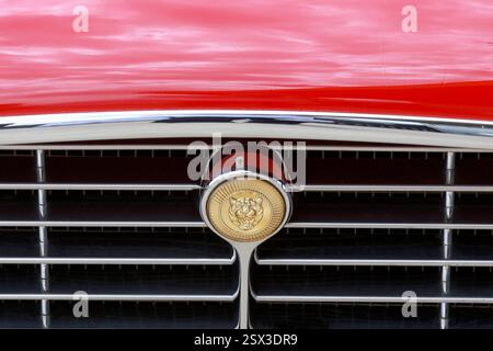 Sao Paulo, Brasilien – 16. November 2020: Jaguar F-Type Coupé, Rückansicht. Zweisitziger Sportwagen von British Jaguar Cars Stockfoto