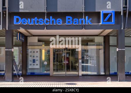 Niederlassung der Deutschen Bank in Göttingen Stockfoto