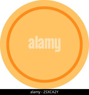 Goldmünzzahlung Stock Vektor