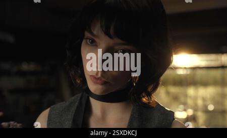 ANYA TAYLOR-JOY in THE GORGE (2025), Regie führte SCOTT DERRICKSON. Quelle: Apple Original Filme/Album Stockfoto