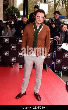 James Bye nimmt an den TRIC AWARDS 2017 im Grosvenor House Hotel Park Lane London am Dienstag, den 14. März 2017 Teil. Stockfoto