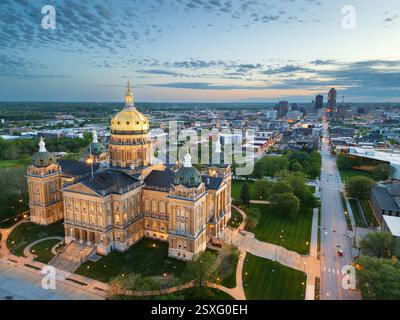 Des Moines, Iowa, USA Stockfoto