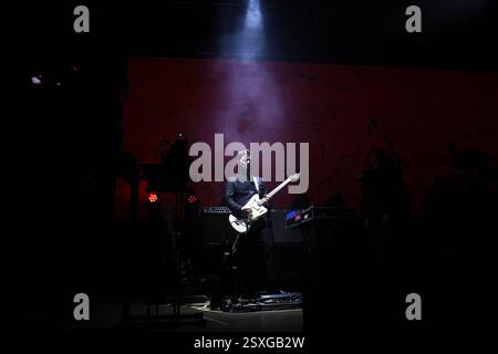 UK. Februar 2025. LONDON, ENGLAND – 22. FEBRUAR: Vitja Balžalorsky von Laibach trat am 22. Februar 2025 in der Islington Assembly Hall in London auf. CAP/MAR © MAR/Capital Pictures Credit: Capital Pictures/Alamy Live News Stockfoto