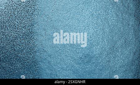 Ein glänzender abstrakter blauer Hintergrund. 3D-Rendering Stockfoto