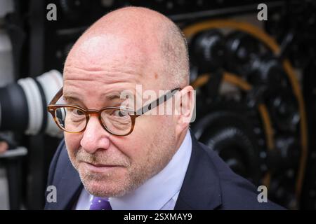 London, Großbritannien. Februar 2025. Richard Hermer, Lord Hermer, Generalstaatsanwalt für England und Wales, PC, QC, Generalanwalt für Nordirland. Die Minister nehmen an der Kabinettssitzung der Regierung in Downing Street, London, UK, Teil. Credit: Imageplotter/Alamy Live News Stockfoto