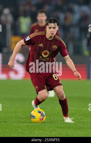 Februar 2025, Olimpico Stadium, Rom, Italien; Serie A Enilive Football Match; Roma gegen Monza; m61 Stockfoto