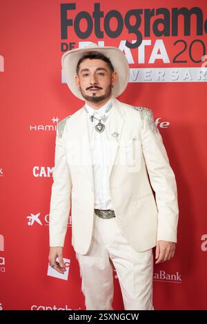 Madrid, Spanien. Februar 2025. Jan Cornet beim Photocall für Fotogramas Awards am Montag, 24. Februar 2025 in Madrid. Quelle: CORDON PRESS/Alamy Live News Stockfoto