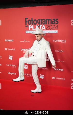 Madrid, Spanien. Februar 2025. Jan Cornet beim Photocall für Fotogramas Awards am Montag, 24. Februar 2025 in Madrid. Quelle: CORDON PRESS/Alamy Live News Stockfoto