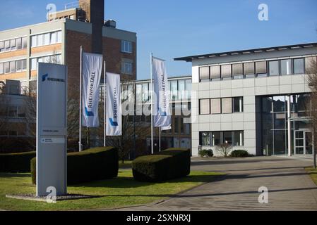 Rheinmetall Pierburg in Neuss. Es wird erwägt, Munition für den Krieg in der Ukraine hier hergestellt. Stockfoto