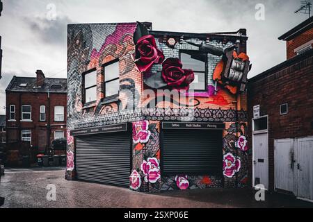 Allgemeine Ansichten um Headingley, Leeds, West Yorkshire, Großbritannien. 23. Februar 2025. Leeds, West Yorkshire, Großbritannien. Quelle: Lichtfotografie Stockfoto