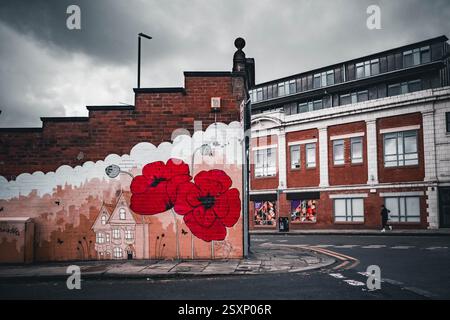 Allgemeine Ansichten um Headingley, Leeds, West Yorkshire, Großbritannien. 23. Februar 2025. Leeds, West Yorkshire, Großbritannien. Quelle: Lichtfotografie Stockfoto