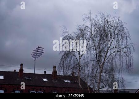 Allgemeine Ansichten um Headingley, Leeds, West Yorkshire, Großbritannien. 23. Februar 2025. Leeds, West Yorkshire, Großbritannien. Quelle: Lichtfotografie Stockfoto