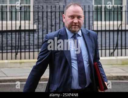 London, Großbritannien. Februar 2025. Ian Murray, Staatssekretär für Schottland, Abgeordneter Edinburgh South. Die Minister nehmen an der Kabinettssitzung der Regierung in Downing Street, London, UK, Teil. Credit: Imageplotter/Alamy Live News Stockfoto