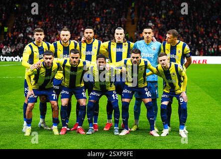 Rams Park, Istanbul, Türkei. Februar 2025. Galatasaray vs Fenerbahce, im Rams Park, Istanbul, Türkei. Ulrik Pedersen/CSM/Alamy Live News Stockfoto