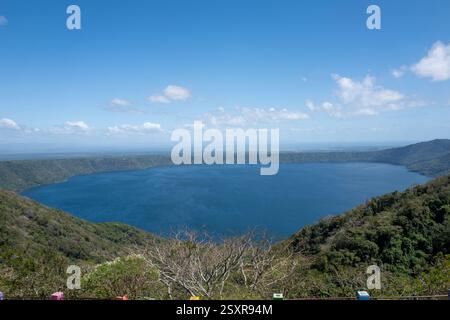 Laguna de Apoyo in der Nähe von Granada in Nicaragua Stockfoto
