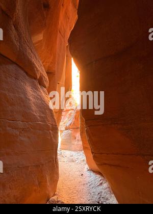 Red Rock Slot Canyon Stockfoto