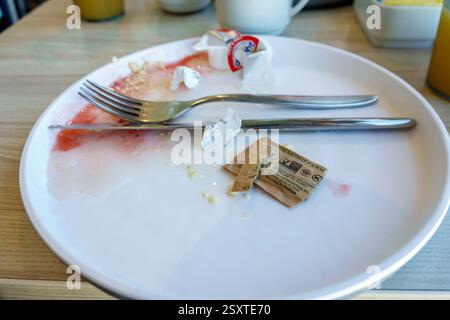 San Juan Puerto Rico, Norwegian Cruise Line NCL Breakaway Ship 11-tägige Karibische See Reiseroute, an Bord innen, das Garden Cafe, All you CAN eat b Stockfoto