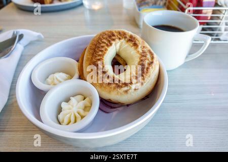 San Juan Puerto Rico, Norwegian Cruise Line NCL Breakaway Ship 11-tägige Karibische See Reiseroute, an Bord innen, das Garden Cafe, All you CAN eat b Stockfoto