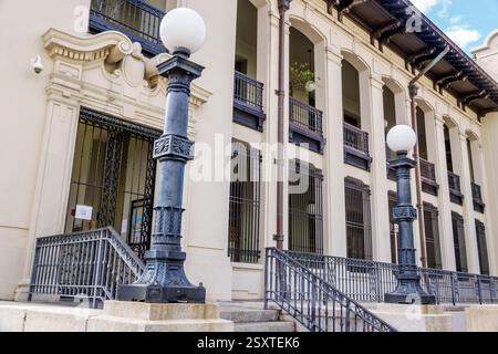 San Juan Puerto Rico, Viejo Old San Juan, Calle Recinto Sur, Jose V Toledo Federal Building und U.S. Courthouse, United States Post Office und Court House Stockfoto