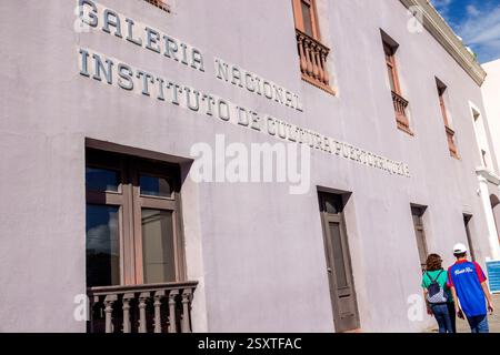 San Juan Puerto Rico, Viejo Old San Juan, Calle Cristo, Galeria Nacional, Instituto de Cultura Puertorriquena, Nationalgalerie von Puerto Rico, Puerto Rico Stockfoto