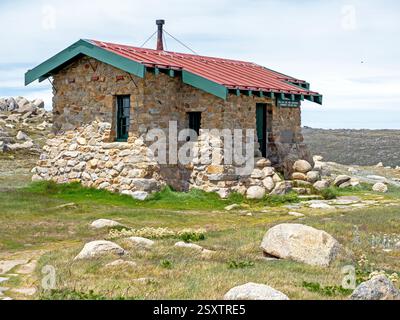 Seamans Hut, Kosciuszko Nationalpark Stockfoto